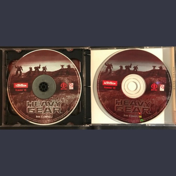 Heavy Gear (PC Game, Activision 3D Combat Simulator) Complete w/ Manual: 2 CDs - Picture 4 of 7